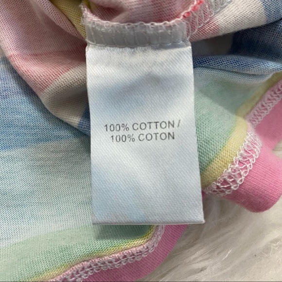 PAM & GELA Colorful Striped T-Shirt - Picture 5 of 6